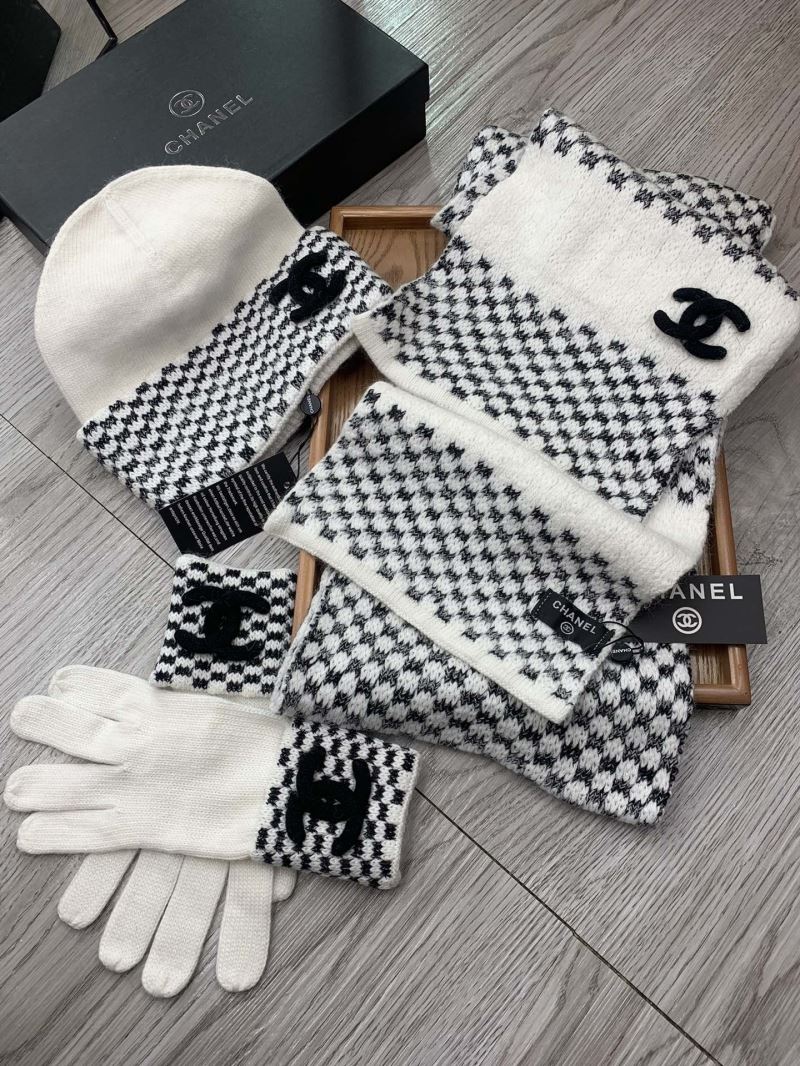 Chanel Caps Scarfs